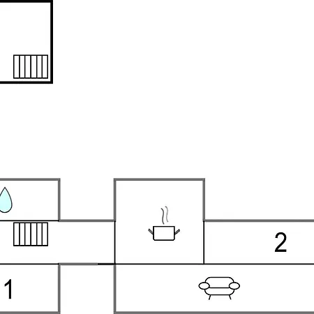 2 Bedroom Awesome In Appartement Rønne